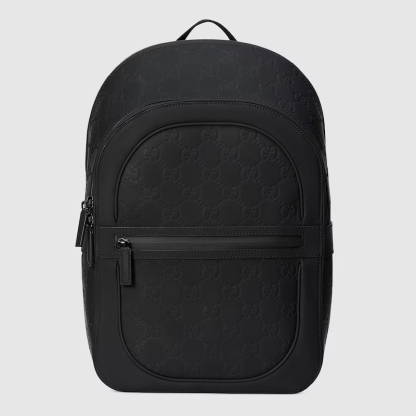 GG RUBBER-EFFECT BACKPACK